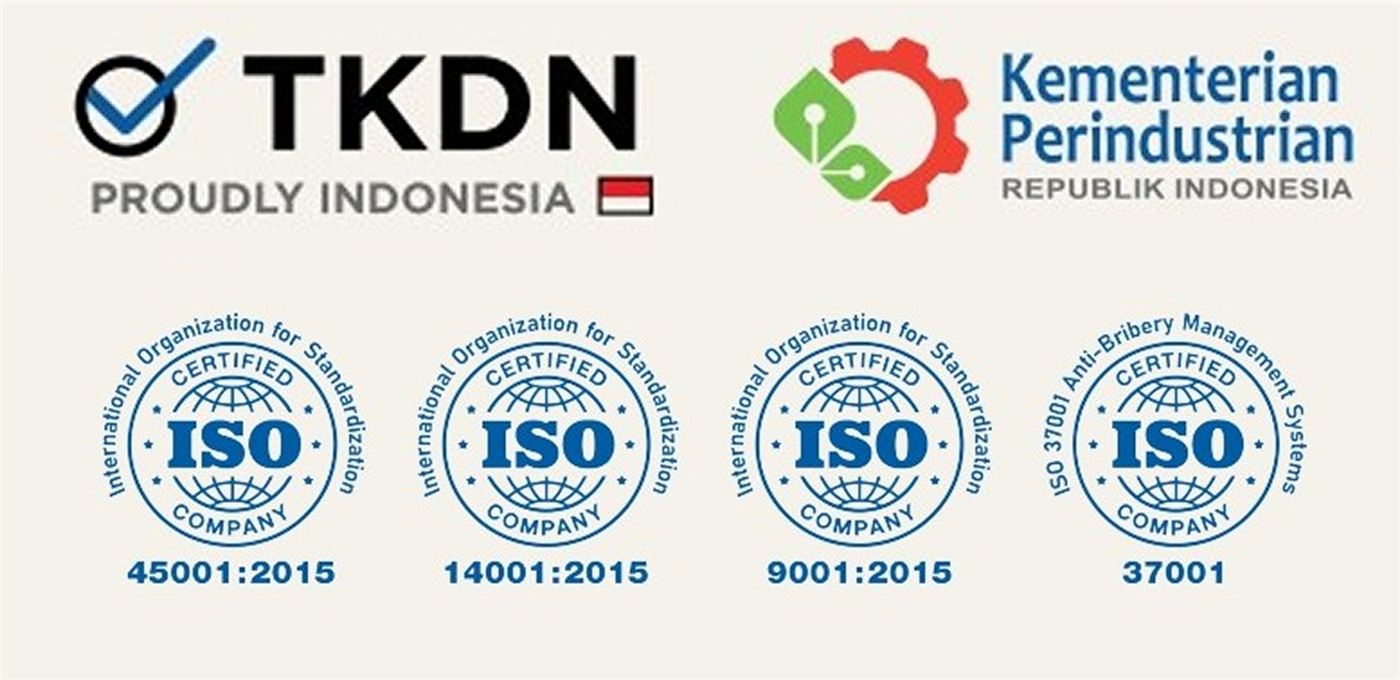 TKDN and ISO certifications